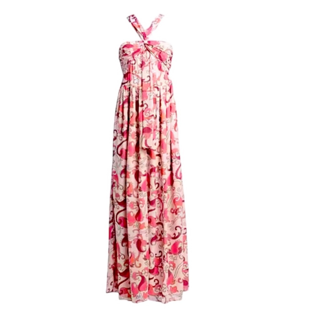 Atos Lombardini Floral Gown